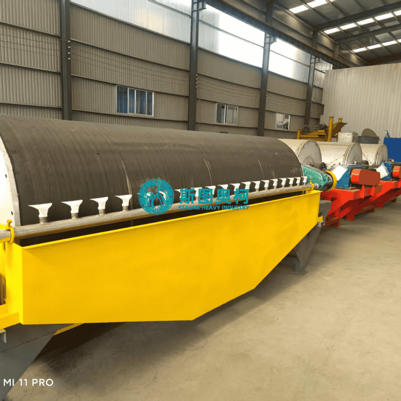 Ore Screening Building 30TPH-100TPH Dry Magnetic Iron Ore Screening Equipment Custom