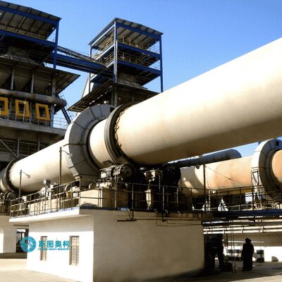 Lithium Ore Rotary Kiln 5TPH-200TPH Capacity High Throughput