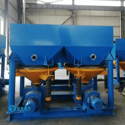Jigger Machine Ore Beneficiation Equipment 1.5TPH-20TPH Capacity