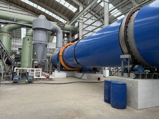 5TPH-200TPH Rotary Drum Dryer Industrial Drum Dryer For Kaolin Clay