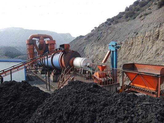 10t/H-13t/H Coal Dryer Machine Energy Saving Coal Rotary Dryer