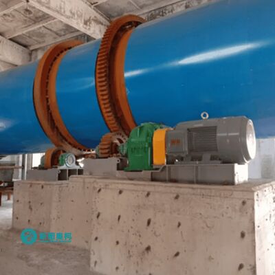 RDF Pelletizing And Drying Line Industrial Rotary Drum Dryer