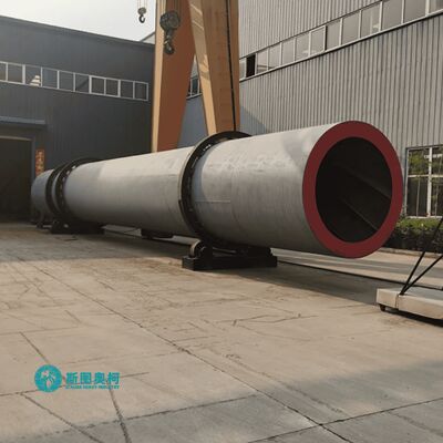 Heavy Duty Mineral Rotary Dryer Industrial 1TPH-100TPH Capacity