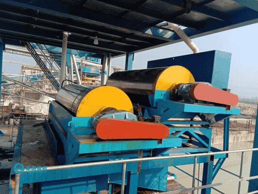 5TPH-200TPH Self Cleaning Magnetic Separator Ore Beneficiation Equipment