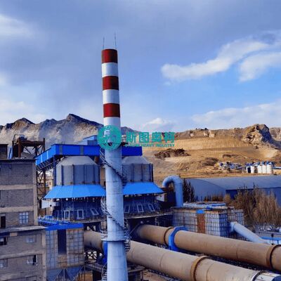 Energy Saving Lime Rotary Calcination Furnace With Vertical Preheater