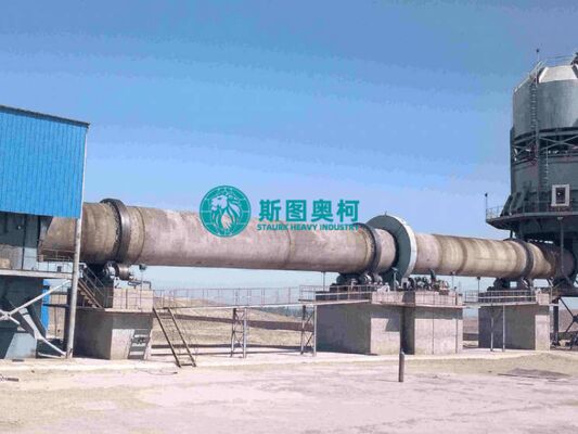 Titanium Dioxide TiO2 Calcination Rotary Kiln Rotary Calcination Furnace