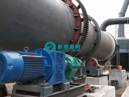 Activated Clay Rotary Drum Dryer Capacity 10TPH-120TPH Rotary Dryer Machine
