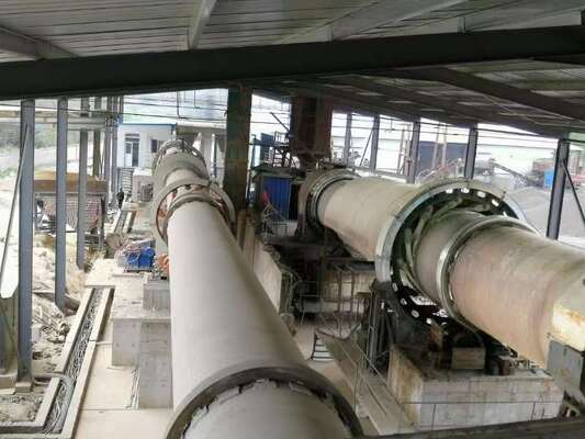 Bentonite Dryer OEM Industrial Drum Dryer For Building Materials