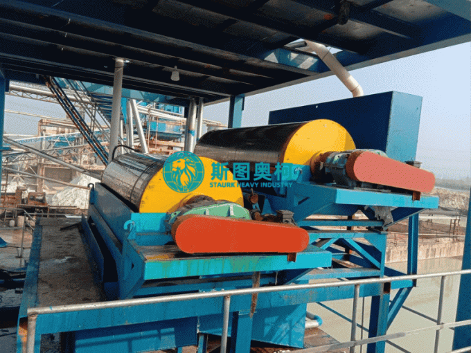 Ore Screening Building 30TPH-100TPH Dry Magnetic Iron Ore Screening Equipment Custom